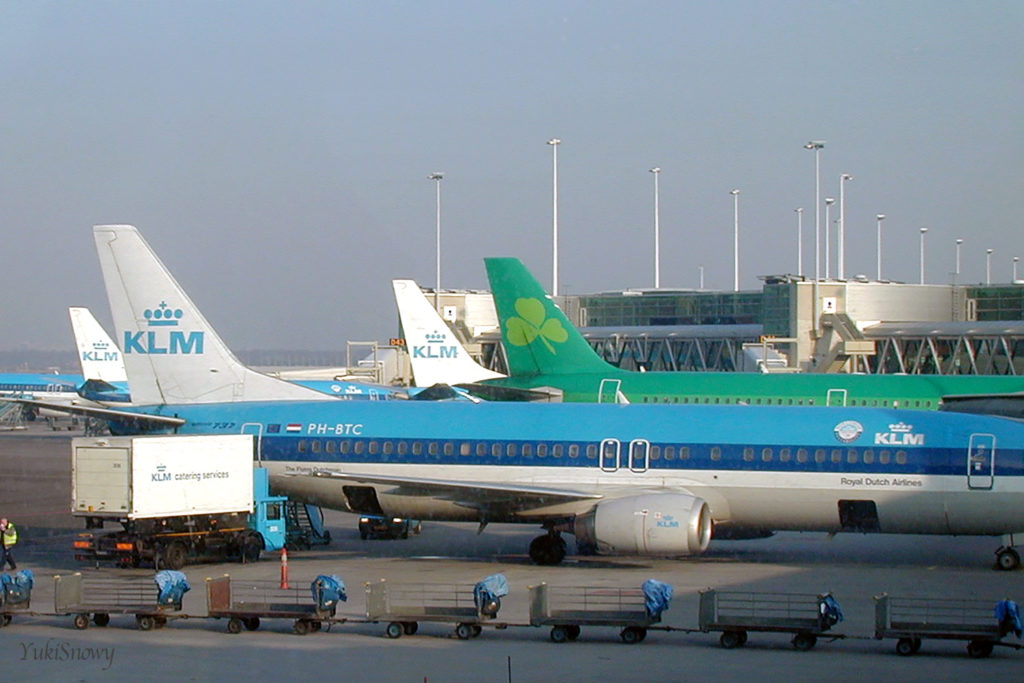 スキポール空港（2003-02-10）