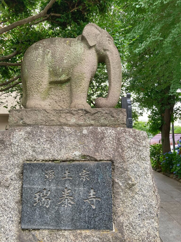 狛象＠瑞泰寺（ずいたいじ）（2023-06-23）